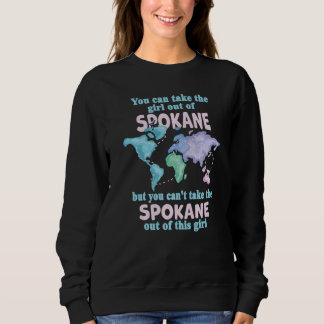 Sudadera Women from Spokane  Girl From Spokane Washington