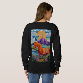 Sudadera Women of Valor Quilt, Women's Sweatshirt