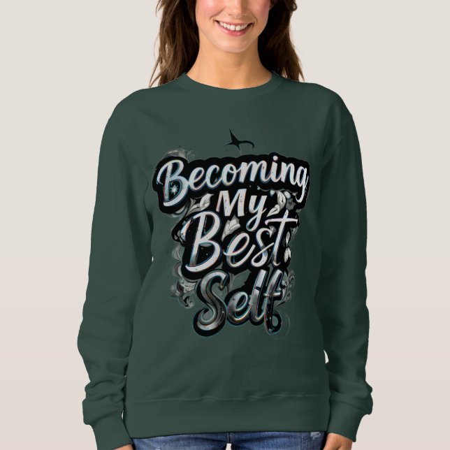 Sudadera Women’s Motivational Hoodie | Inspirational Quote  (Anverso)