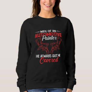 Sudadera Womens Auto pintar armas de aerosol de coches pint