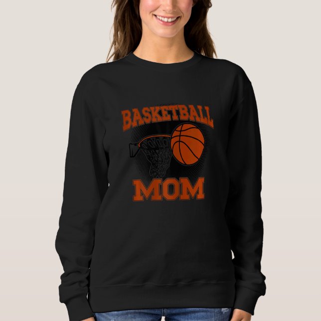 Sudadera Womens Basketball Mom (Anverso)