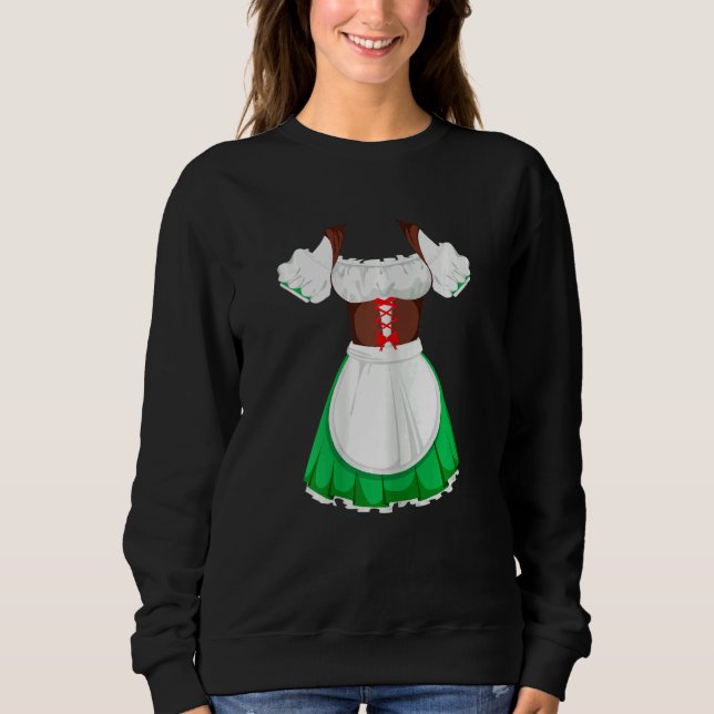 Sudadera Womens Beer festival in germany women's suit dirnd (Anverso)