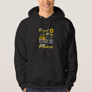 Sudadera Womens Blessed To Be Called Mom And Mema Sunflower