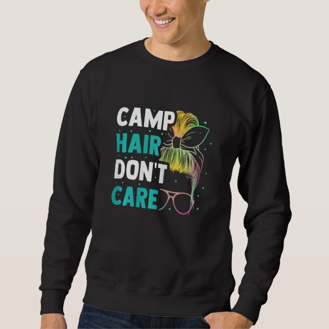 Sudadera Womens Camping Outfit  Camper Camp (Anverso)