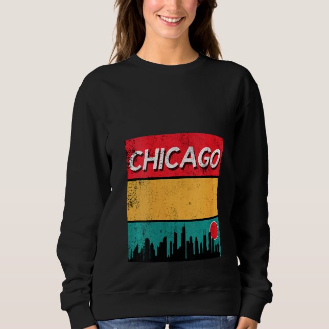 Sudadera Womens Chicago (Anverso)