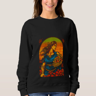 Sudadera Womens Demeter Greek Mythology Goddess Harvester V