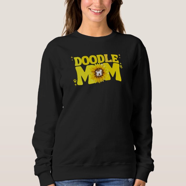 Sudadera Womens Doodle Mom Labradoodle Bernedoodle Goldendo (Anverso)