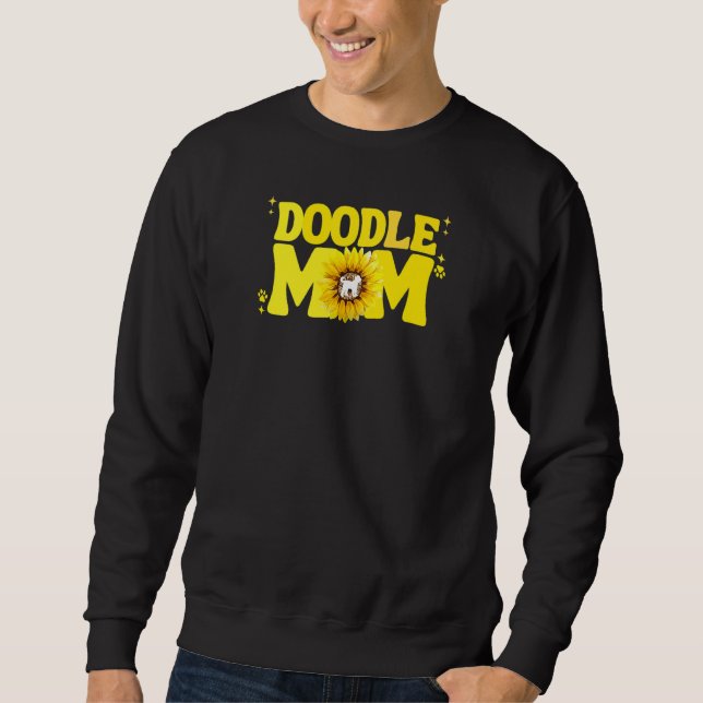 Sudadera Womens Doodle Mom Labradoodle Bernedoodle Goldendo (Anverso)