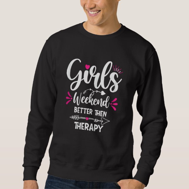 Sudadera Womens Girls Weekend Trip 2023 Girls Weekend Bette (Anverso)
