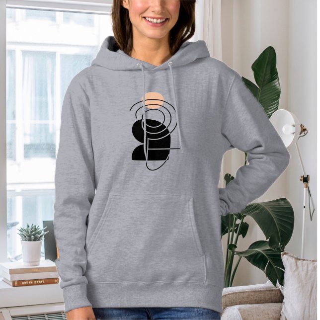 Sudadera Women's Gray Sweatshirt - Minimalist, Elegant (Subido por el creador)