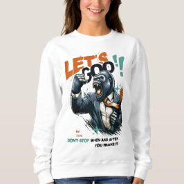SUDADERA WOMEN'S LET'S GOO LESSONS LEARN SWEATSHIRT