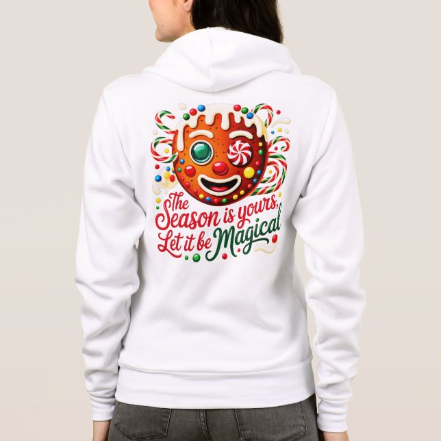 Sudadera Women's Magical Gingerbread Cozy Christmas Pullove (Reverso)