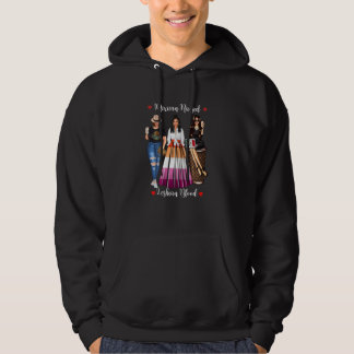 Sudadera Womens Mexican Lesbian Lgbtq Heritage Born In Mexi