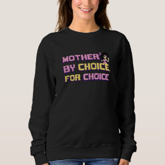 Sudadera Womens Mother By Choice For Choice Pixel Art