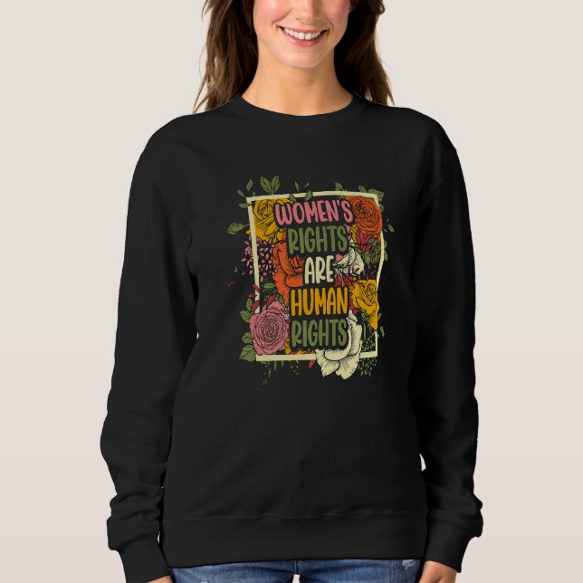 Sudadera Womens rights choice gender equality feminist woma (Anverso)