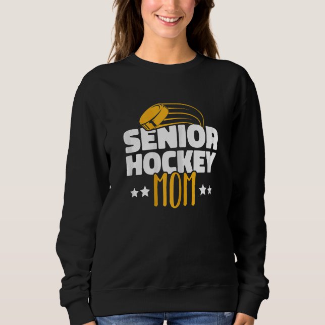 Sudadera Womens Senior Hockey Mom Field Hockey Player Ice H (Anverso)