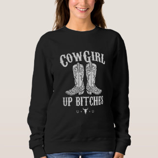 Sudadera Womens Western Cowgirl Yeehaw Hippie Boho Cow Bull