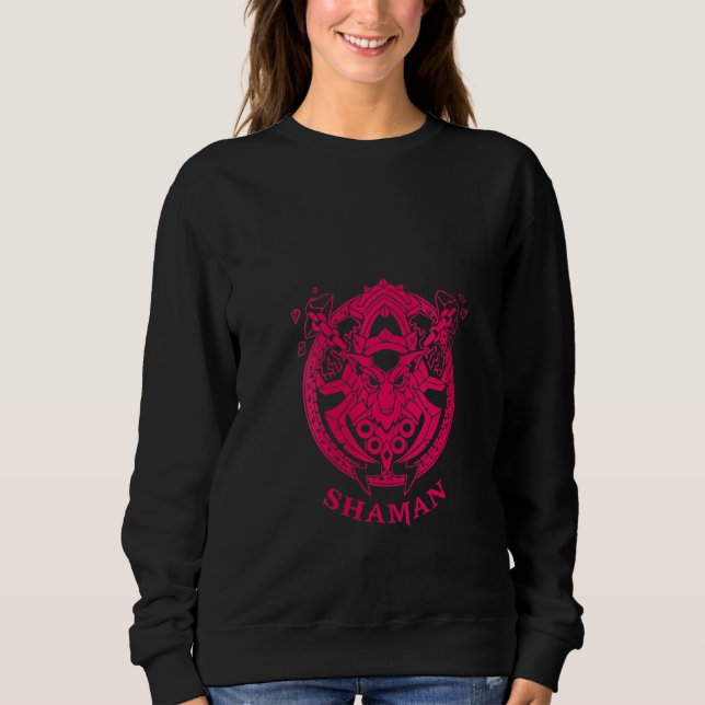 Sudadera Womens Wow Shaman Gamer (Anverso)