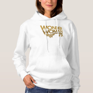 Sudadera Wonder Woman 75th Anniversary Gold Logo