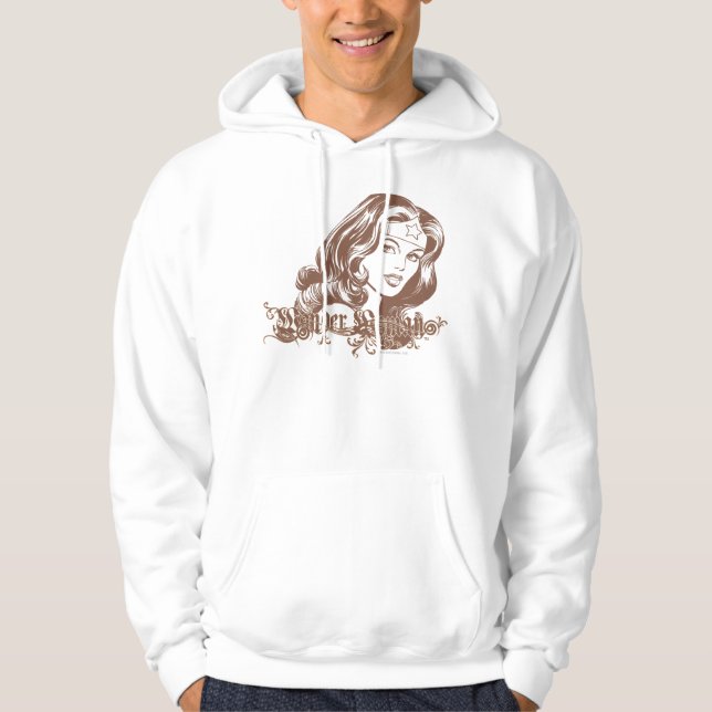 Sudadera Wonder Woman Brown (Anverso)