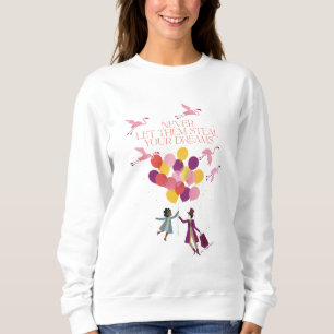 Sudadera Wonka "Nunca dejes que roban tus sueños"