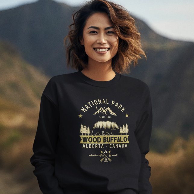 Sudadera Wood Buffalo National Park Forest Scenery (Subido por el creador)