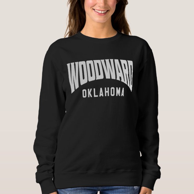 Sudadera Woodward Oklahoma (Anverso)