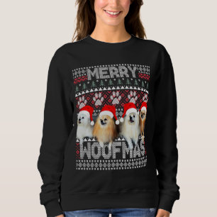 Sudadera Woofmas De Cerezo Cute Pomerano Y Havanés Con Sa