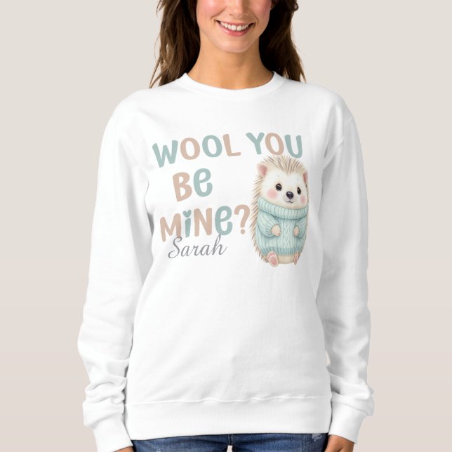 Sudadera Wool You Be Mine (Anverso)