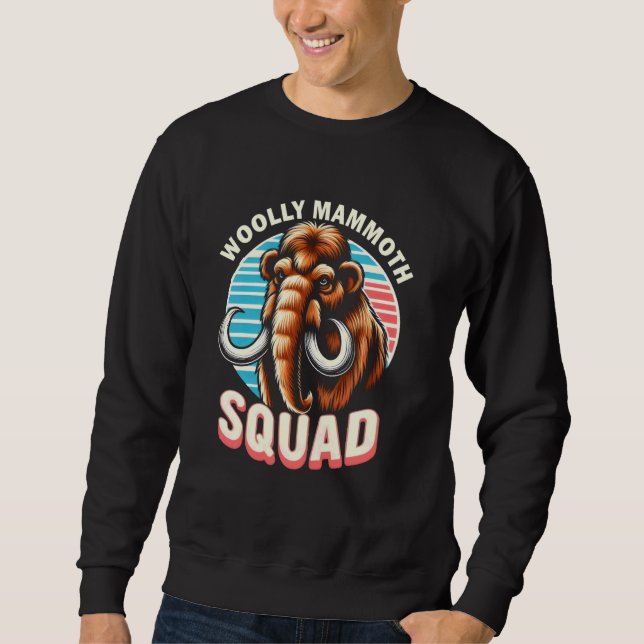 Sudadera Wooly Mammoth Squad Vintage (Anverso)