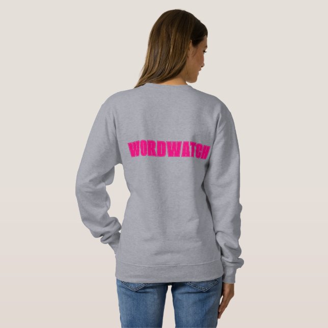 Sudadera Wordwatch (Reverso completo)