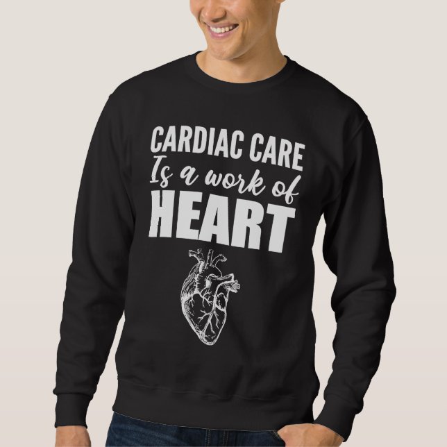 Sudadera Work of Heart Neurologist Or Cardiologist (Anverso)