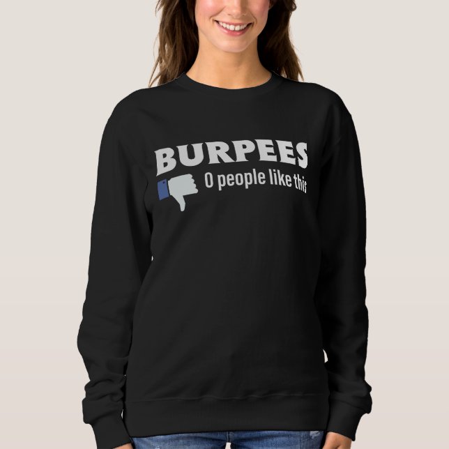Sudadera Workout  for a Gym Enthusiast with Bacon Image (Anverso)