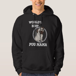Sudadera World&x27;s Mejor Pug Mama Fked Scoop T-Shirt 593