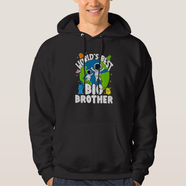 Sudadera World's Best Big Brother (Anverso)