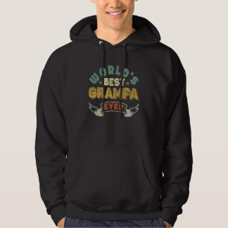 Sudadera World's Best Grampa Ever     Grandpa Mens
