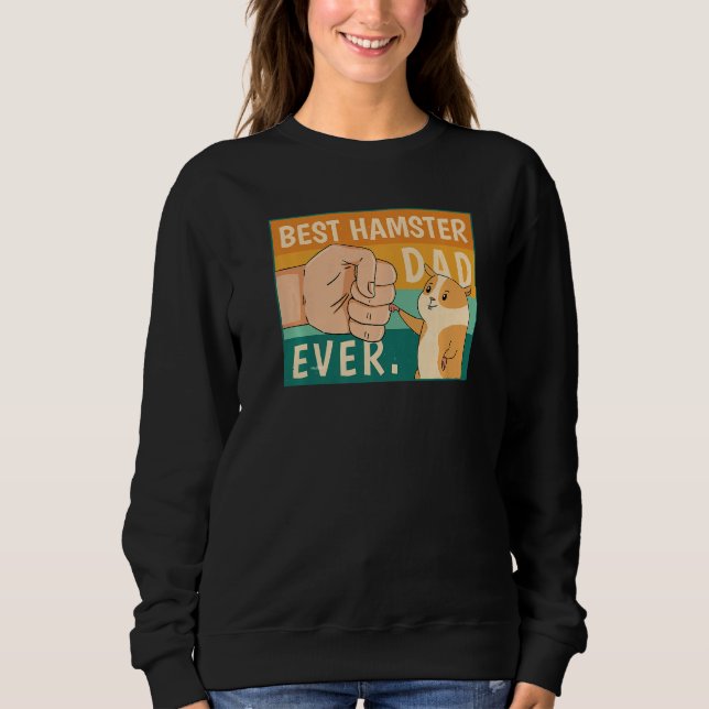 Sudadera World's Best Hamster Dad Costume For Animal Lovers (Anverso)