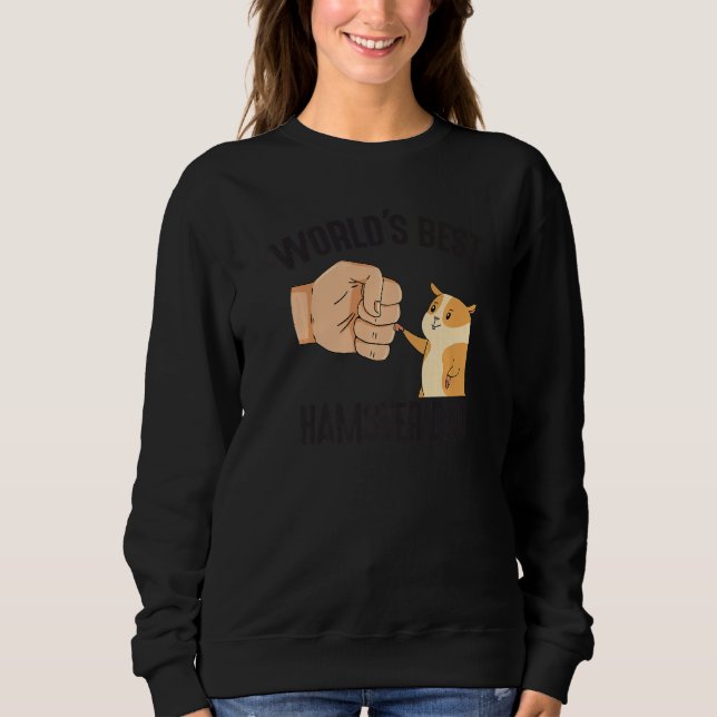 Sudadera World's Best Hamster Dad Costume For Animal Lovers (Anverso)