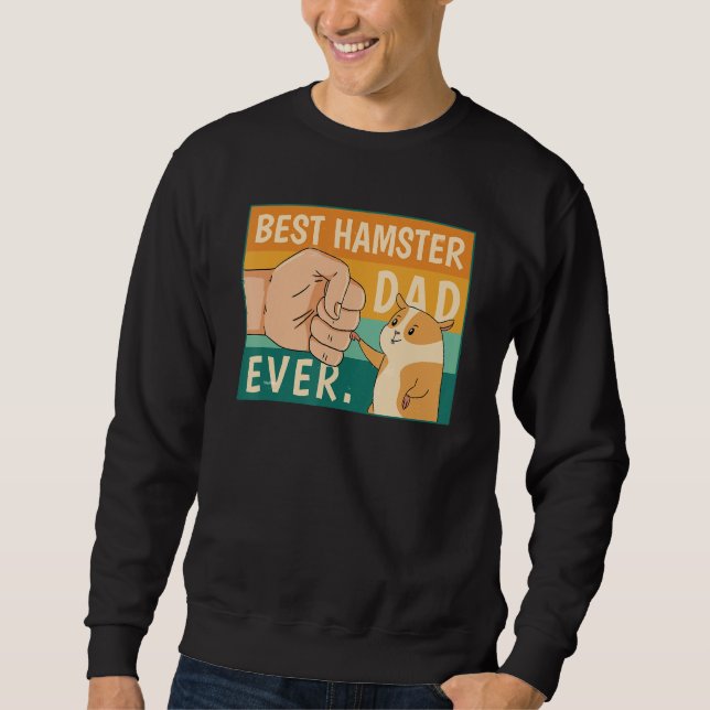 Sudadera World's Best Hamster Dad Costume For Animal Lovers (Anverso)