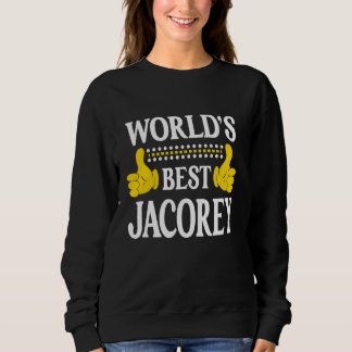 Sudadera World's Best Jacorey Personal Name First Name Funn