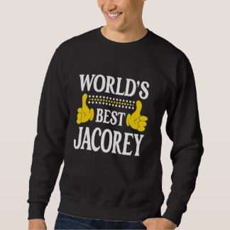 Sudadera World's Best Jacorey Personal Name First Name Funn