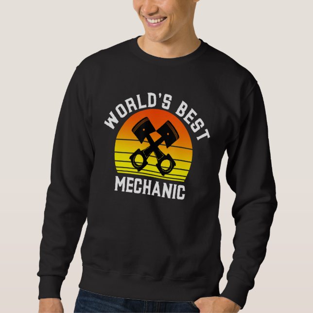 Sudadera World's Best Mechanic Future Trades Apprentice Wor (Anverso)