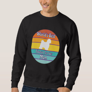 Sudadera World's Best Tibetan Terrier Mom