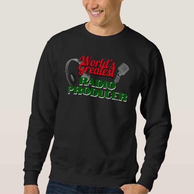 Sudadera World's Greatest Radio Producer Red Green (Anverso)