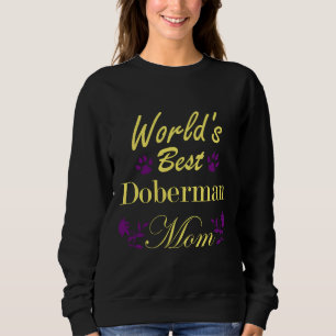 Sudadera Worlds Mejor Doberman Mamá 94