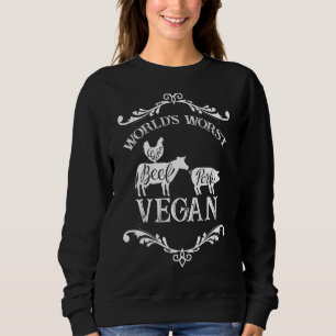 Sudadera Worlds Worlds Vegan I Carnivore I Anti Vegan