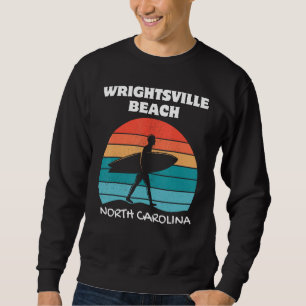 SUDADERA WRIGHTSVILLE BEACH CAROLINA SURF VINTAGE SUNSET SU