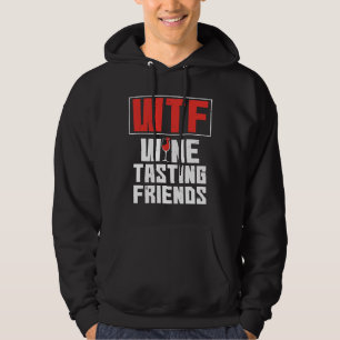 Sudadera Wtf Wine Tasting Friends Bebe Wine