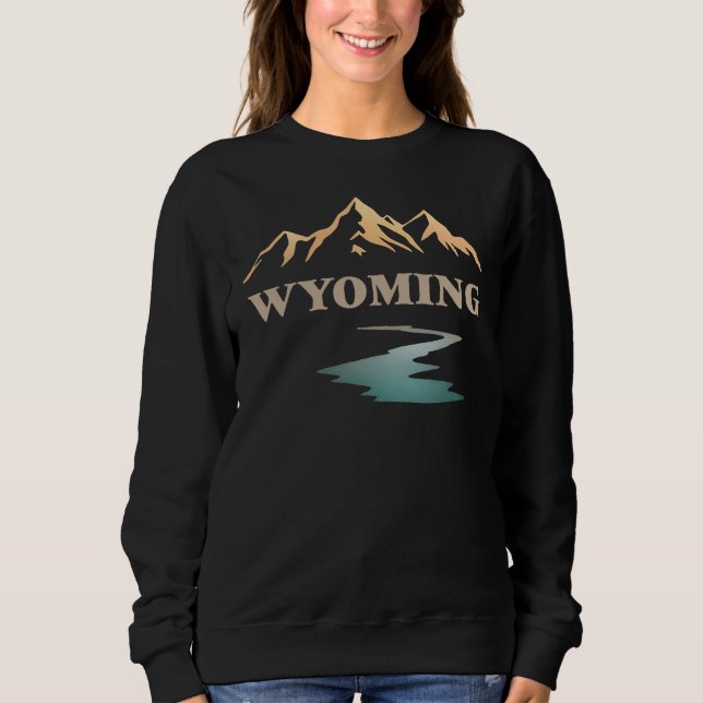 Sudadera Wyoming Estados Unidos de América (Anverso)