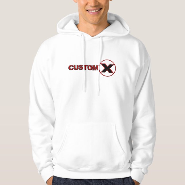 Sudadera X 2010 hoodie. (Anverso)